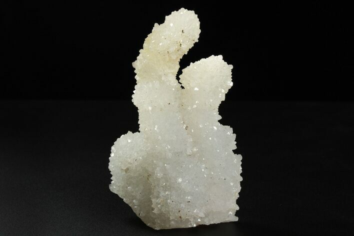 Sparkling Quartz Chalcedony Stalactite Formation - India #250219